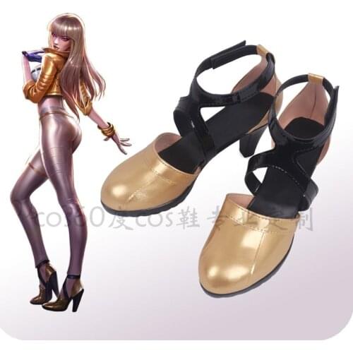 Game LOL KDA KAISA Cosplay Shoes Women Shoes K/DA KAISA