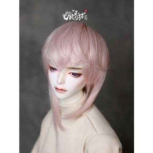 BJD wig 3 points small 3 points 4 points 6 points medium length high temperature silk wig