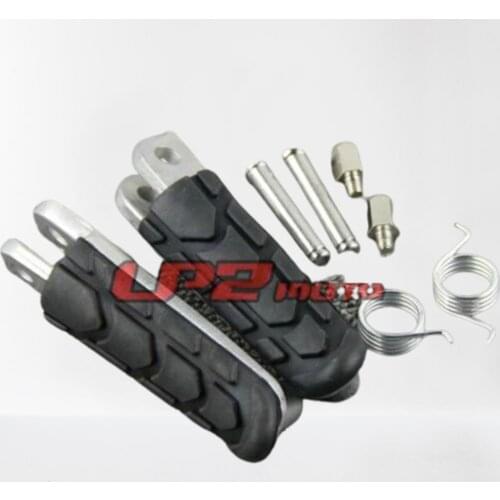 Foot Peg Front Rider Footrest for Honda NC700 NC700X NC750 NC750X NC750XD 12-19 CB250 HORNET 98-10 CB400 Super Four VTEC 99-13