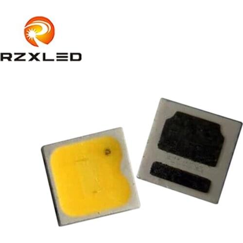 100PCS/Lot LED 6.5V CRI90 EMC Stent With Zener 3030Package Warm white2700K 3000K 3500K Chip For Bulb Light