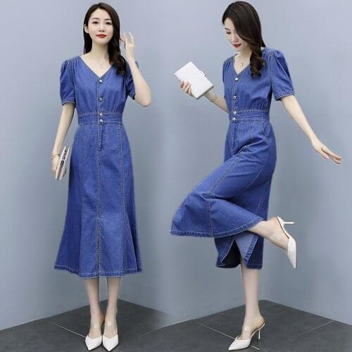 Модные джинсовые платья Xinliangyi China At AliExpress