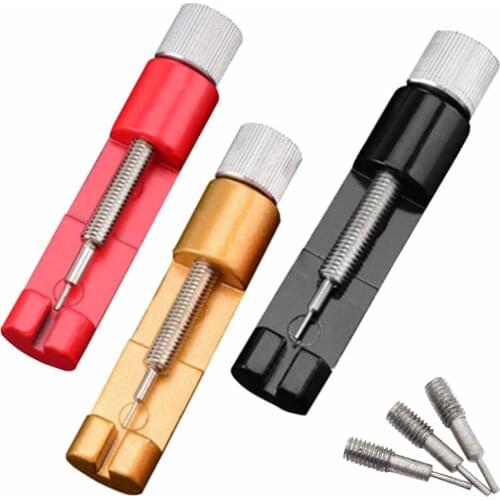 New Arrvia Watch Link For Band Slit Strap Bracelet Chain Pin Remover Adjuster Repair Tool Kit With 3pcs Pins For Men/Women Watch