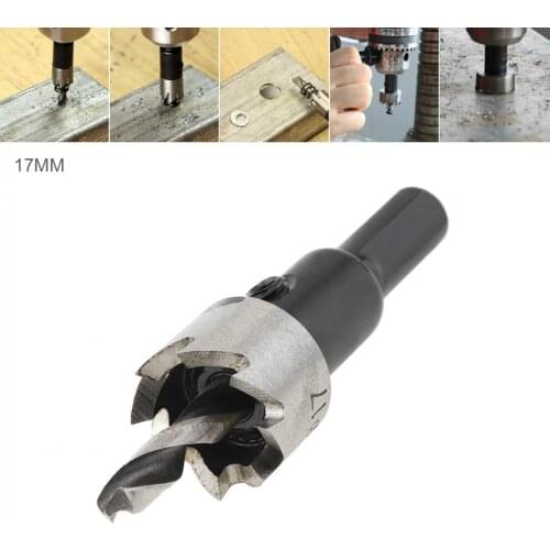 17mm HSS Hole Saw Cutter Drill Bits for Pistol Drills / Bench Drills / Magnetic Drills / Air Gun Drills new