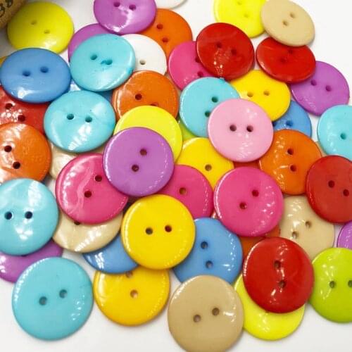 50/100pcs 2 Holes Big Plastic Overcoat Button Cloth sewing Appliques Lots 25mm PT279