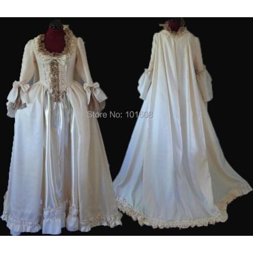 Tailored!Royal Eras Bride Court Queen Duchess Civil war Theatre 18th Court Belle Marie Antoinette DRESS Victorian dresses HL-326
