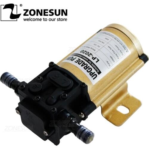 ZONESUN 4L Big Flow Water Diaphragm Pump Accessory For Liquid Filling Machine