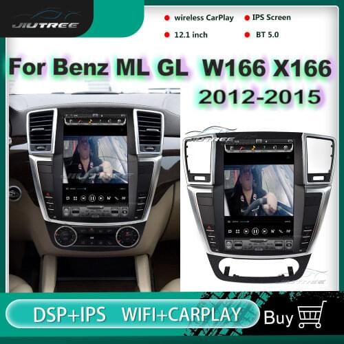 PX6 Android Car Radio For Mercedes Benz ML GL W166 X166 2012-2015 GPS Navigation Auto Stereo Receiver DVD Multimedia Player