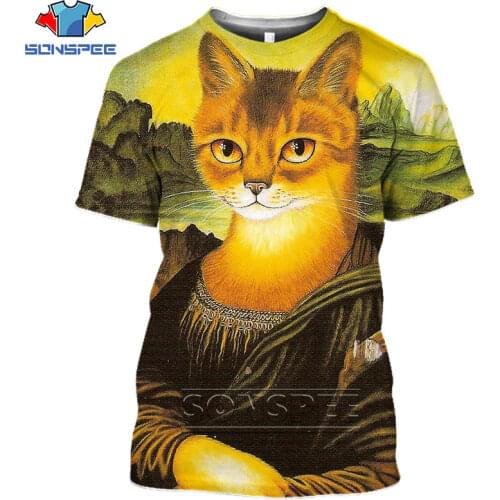 Novelty Dog T shirt 3D Print Animal Cat Tattoo Mens Clothing Cool Classic Art T-shirt Women Summer Casual O-neck Fitness Tops