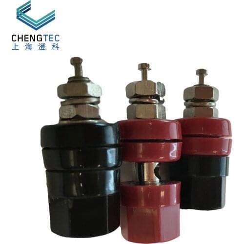 High-quality insulated copper terminal block metal banana 4mm terminal block copper test terminal block black