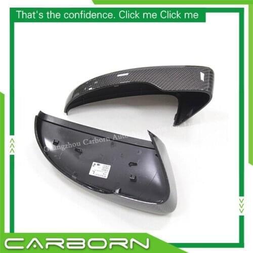 Carbon Fiber Mirror Cover For Volkswagen Passat CC, Scirocco, Beetles, EOS, Jetta Bora 2010-2016 1:1 Replacement Style