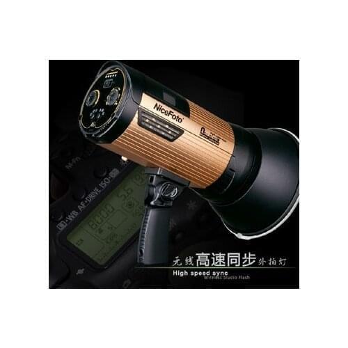NiceFoto hs-600c lamp for outdoor portrait hs 600c lamp for outdoor built-in high speed external photo flash
