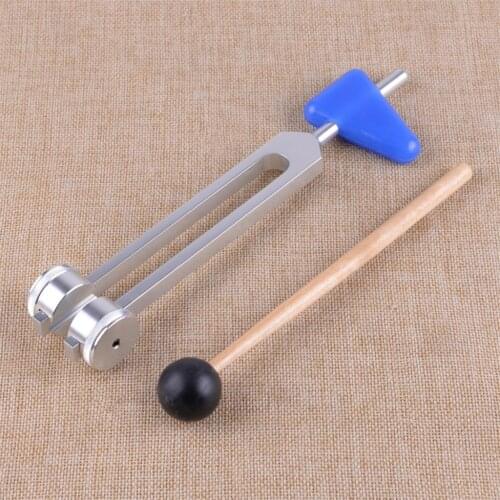 LETAOSK OM136.1Hz Tuning Fork Chakra Hammer Ball Diagnostic Healing Tool