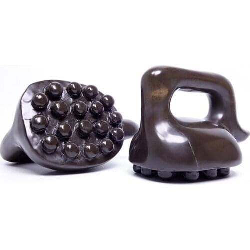 Natural 5A Sibin Bianstone Massage Turtle Power Tiger Five Elements Massage Brush Bianstone Meridian Brush Scorpion Massager