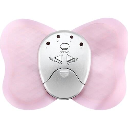 Mini Electronic Body Muscle Butterfly Massager Slimming Vibration Fitness Professional Health Care Two Colors Available
