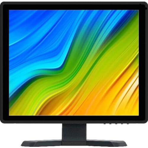 19" 1280x1024 Desktop LCD Computer Dsiplay VGA HDMI CCTV Home Security BNC Monitor