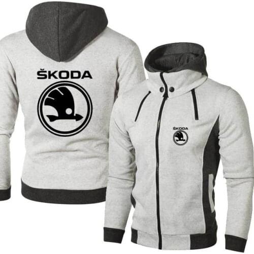 2021 New Mens Skoda Outdoor Casual Male Jackets Warm Hoodies High Quality Spring Autumn Harajuku Sweatshirts Outwear
