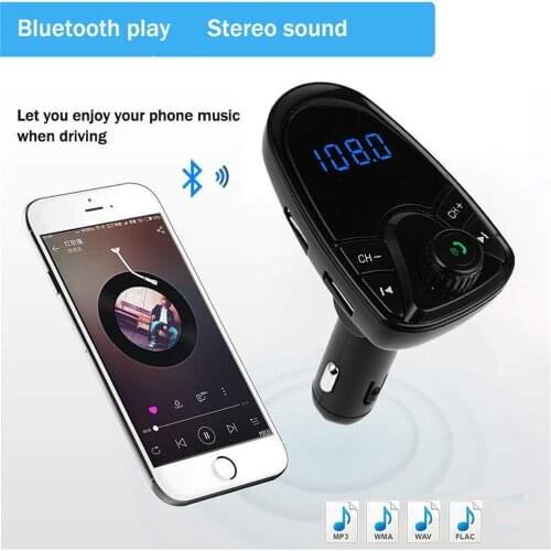 New Hot Universal Digital Car Kit Wireless FM Transmitter Car MP3 Player Music Player Modulator With RF Remote 3.5MM Aduio Cable