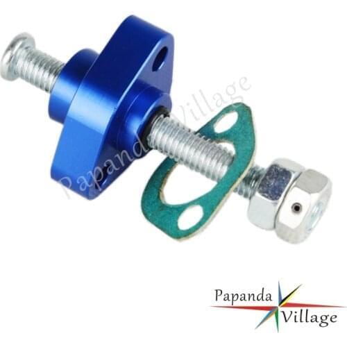 Papanda Motorcycle ATV Off Road Blue Manual Cam Chain Tensioner for Honda CBR 600F3 F4 900RR 900F TRX 250 250X 300 350