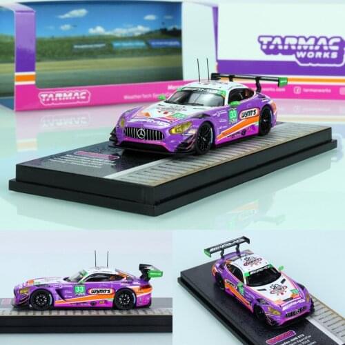 Tarmac works 1:64 TW MODEL Benz AMG GT3 33 Collect die casting alloy car models
