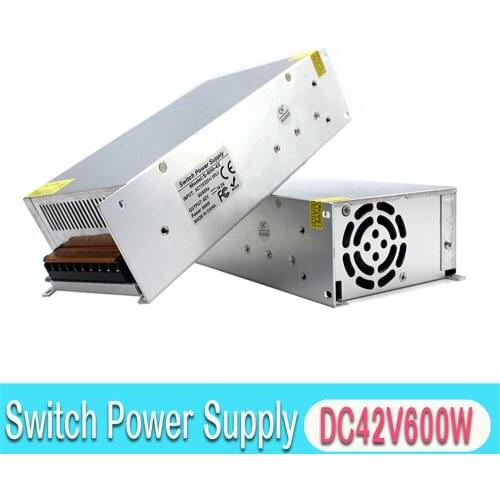 Single Output Switch power supply 42V 14.3A 600W Driver Transformer 110V 220V AC DC42V SMPS For CNC Stepper Motor Machinery