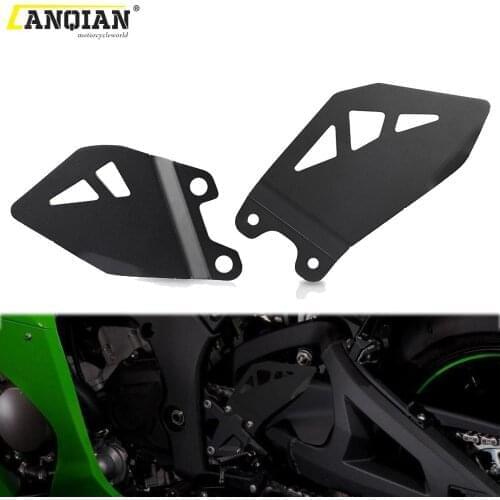 Motorcycle Foot Peg Heel Protective Cover Guard For KAWASAKI ZX10RR ZX-10RR 2017 2018 2019 2020 Rear Brake Master Cylinder Guard