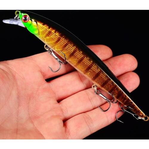 1pc Minnow Fishing Lures 14cm 18.5g Swimming Depth 0.6m--1.8m Hard Lure VIB Fishing Tackle Artificial Bait Top Lure
