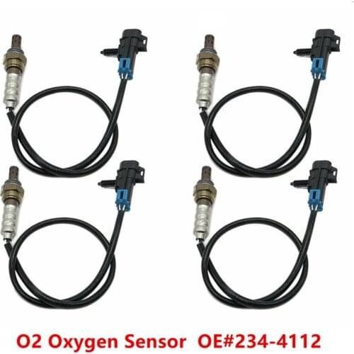 4 x Oxygen O2 Downstream Sensor 234-4112 For Chevy For GMC For Cadillac For Buick For Hummer Isuzu