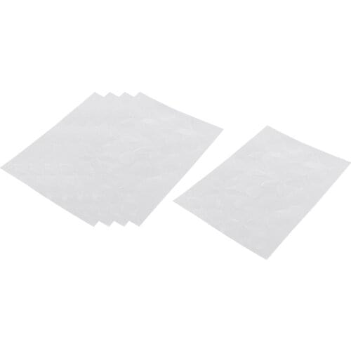 5Pcs Shrink Plastic Sheets for Crafts Pre-cut Flower Leaves Heat Shrink Paper for Crafts Kids DIY Jewelry Making, 29x20cm