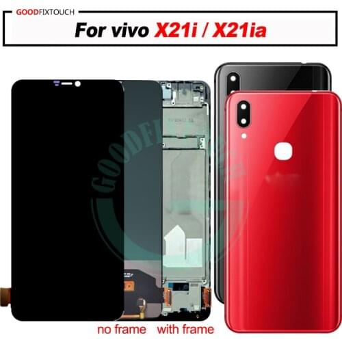 For Vivo X21i LCD Display + Touch Screen Digitizer Assembly Replacement parts X21ia LCD / back cover