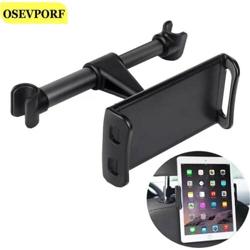 Car Back Seat Headrest Holder for iPad Phone Holder Easy install Backseat Mount for Pad Tablets PC Auto Headrest Bracket Stander