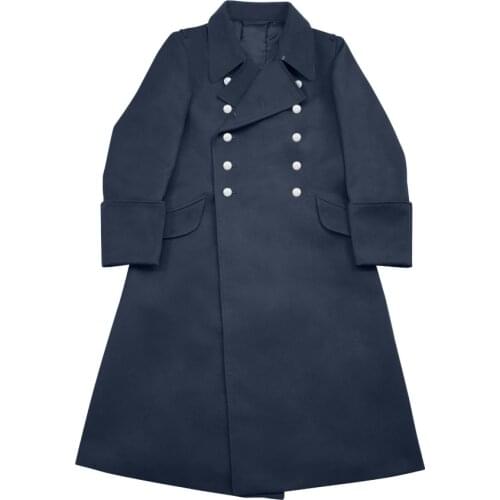 GUGH-002 WWII German Luftwaffe Officer Gabardine Greatcoat