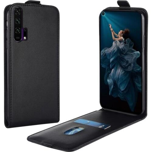 Flip Leather Case for Huawei Honor 20 Pro YAL-AL10 6.26'' Vertical Cover for Honor 20Pro Case Phone Bag
