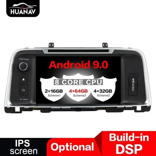 DSP Android 9.0 CD DVD Player GPS navigation For Kia K5/OPTIMA 20152019 auto multimedia player tape recorder 8-Core navi Audio