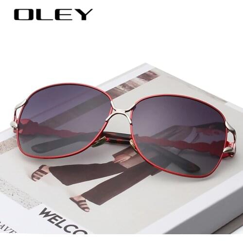 OLEY Women's Sunglasses Vintage