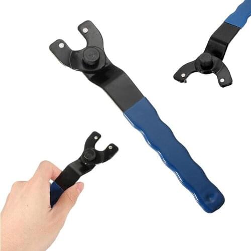 Adjustable Pin Spanner Wrench for Angle Grinder Hubs Arbors Tool Steel Durable