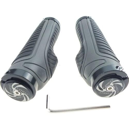 Rubber and aluminum Bicycle Handle Cover Universal Brake Lever Protector Handle Sleeve with Plug for Bicycles Two Colors