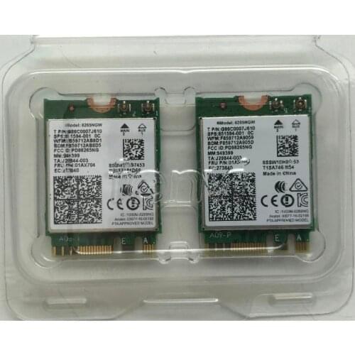 SZWXZY For Lenovo X270 T470 T570 E470 E570 8265ac 5G Wireless Network Card H93544-002 8265NGW 851594-001 01AX704