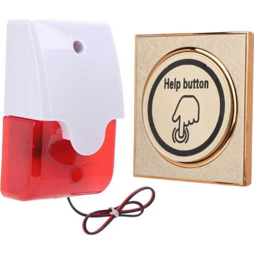 Smart Call Button System Wired 12V for Hospitals Nursing Homes Shopping Malls Parks