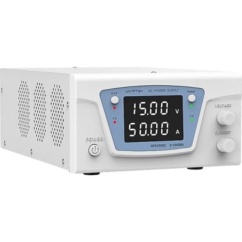 Wanptek KPS1550D New Upgrade Encoders High-power Digital Display Program-controlled Switching DC Regulated Power Supply 15V 50A