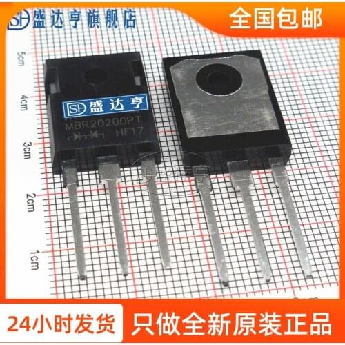 MBR20200PT 20A 200V TO3P DIP Schottky Barrier Diode