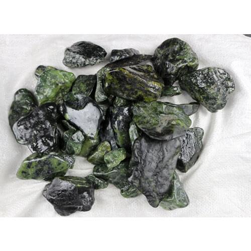 1000g Xinjiang Olive Meteorite Rough Green decorative stone collection meteorite