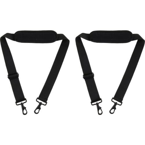 2 Pieces Shoulder Strap Belt Thickened for Violin Saxophone Guitar Case Bag