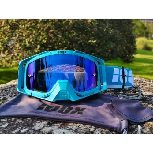 2021 IOQX Motocross Goggles Gafas Motorcycle Helmet Cycling Glasses Atv Dirt Bike Sunglasses Safety Goggles Ski Mask goggle