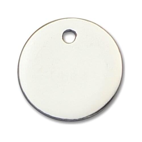 Beadnice Sterling Silver Jewelry Blank Stamp for Charm Bracelet Stamping Blanks Jewelry 30570