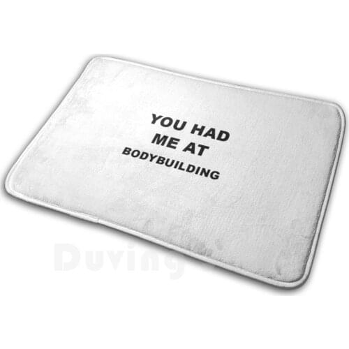 Bodybuilding Present | Gift For Friends And Family Soft Non-Slip Mat Rug Carpet Cushion Bodybuilding Fitness Gym Workout