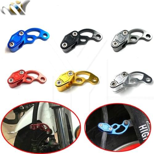 CNC Motorcycle Brake Line Clamps For Triumph Street glide Tiger 800 Bonneville Speed tripie 1050 A