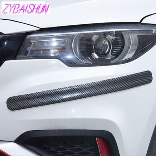 Stickers 5D carbon fiber rubber stowage sill protector Goods for Kia Rio K2 K3 K5 K4 Cerato,Soul,Forte,Sportage R,SORENTO,Mohav