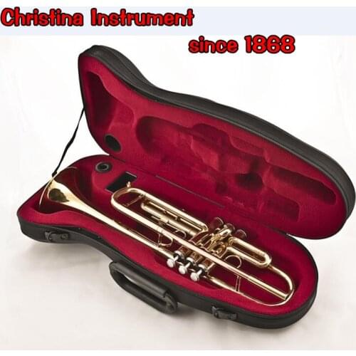 2015 new Free shipping Professional JINYIN JYTR-M2000G Bb trumpet brass mouthpiece with padded case wind instruments trumpete
