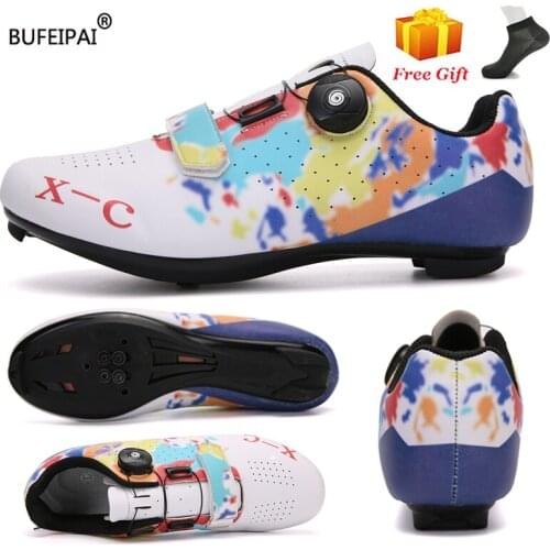 2020 New Professional Upline Road Cycling Shoes MTB Sneakers Men Road Bicycle Shoes Self-Locking Mountain Bike Sneaker Man