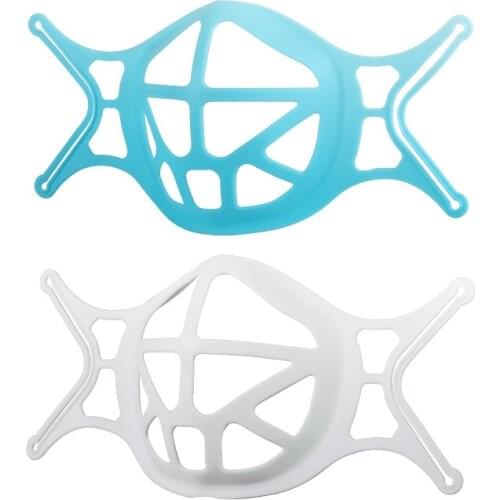 Silicone 3d Breathable Face Masks Filters Holder Silicone Mask Inner Pad Support Help Cushion Bracket Assist Stand Home Supplies